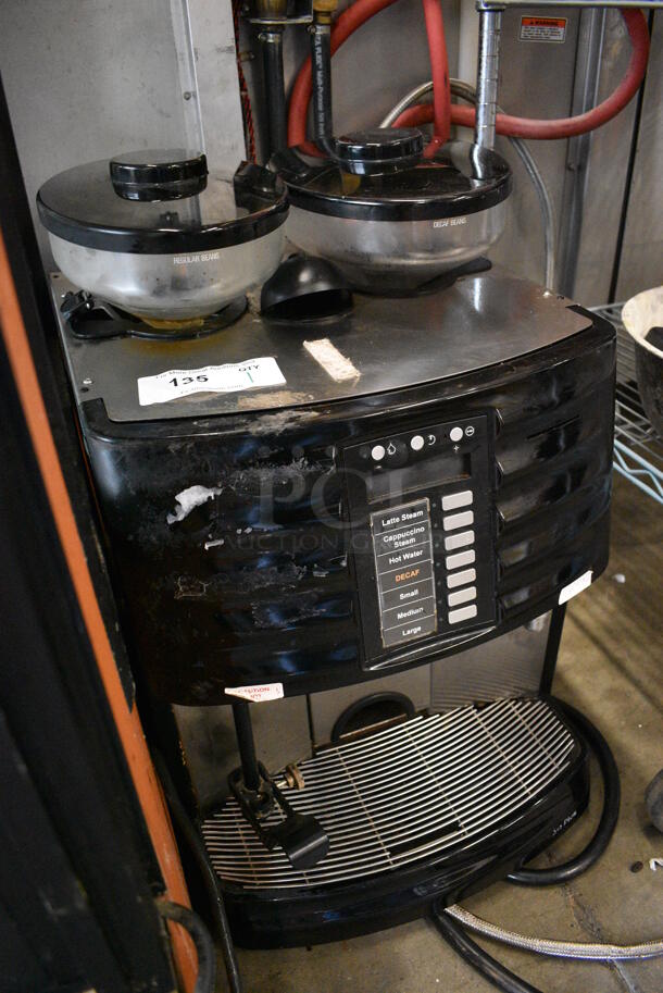 FANTASTIC! Schaerer Model SCA1 Coffee Art Plus Automatic Coffee Espresso Machine w/ 2 Hopper Bean Grinders and Steam Wand. 240 Volts, 1 Phase. 17x18x26 - Image 3 of 6