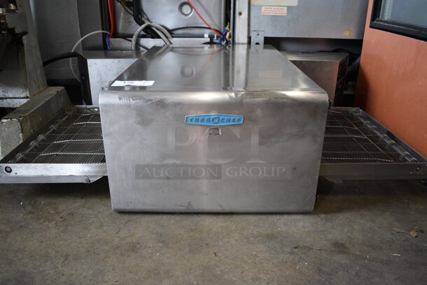 WOW! 2010 Turbochef Model HhC2020 Stainless Steel Commercial Countertop Electric Powered Conveyor Rapid Cook Ventless Pizza Oven. 208/240 Volts, 3 Phase. 49x33x13