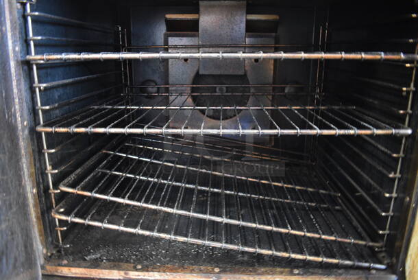 FANTASTIC! Royal Stainless Steel Commercial Floor Style Gas Powered Full Size Convection Oven w/ Solid Door, View Through Door and Metal Oven Racks on Metal Legs. 38x41x62 - Image 5 of 7