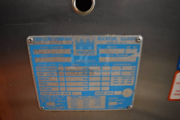 FANTASTIC! Taylor Model 754-27 Stainless Steel Commercial Floor Style Air Cooled 2 Flavor w/ Twist Soft Serve Ice Cream Machine on Commercial Casters. 208-230 Volts, 1 Phase. 26x33x60 - Image 5 of 9