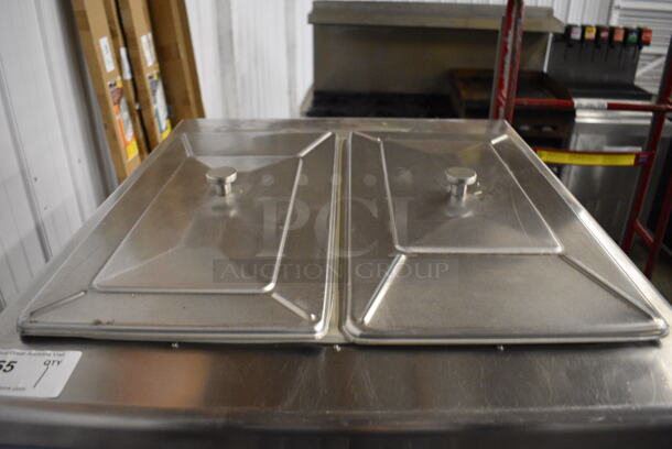 FANTASTIC! Taylor Model 754-27 Stainless Steel Commercial Floor Style Air Cooled 2 Flavor w/ Twist Soft Serve Ice Cream Machine on Commercial Casters. 208-230 Volts, 1 Phase. 26x33x60 - Image 7 of 9