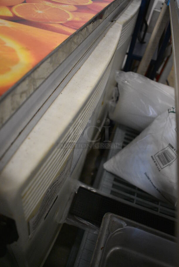 NICE! Gelopar Metal Commercial Floor Style Open Grab N Go Merchandiser Display Case w/ Poly Coated Racks. 49x25x44. Tested and Working! - Image 7 of 7
