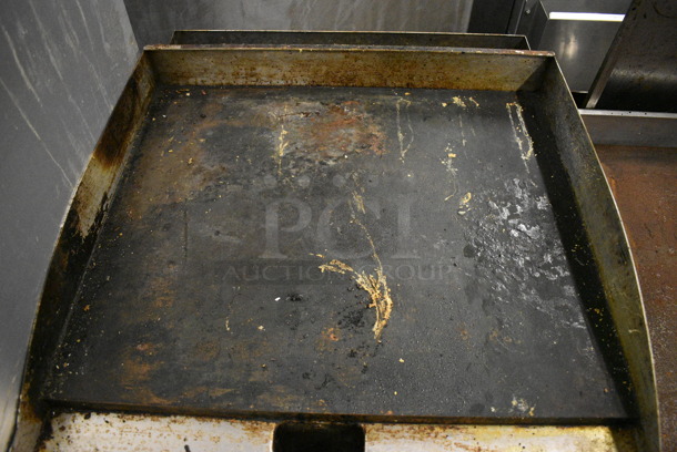 NICE! Cecilware Pro Stainless Steel Commercial Countertop Gas Powered Flat Top Griddle. 24x30x15.5 - Image 3 of 5