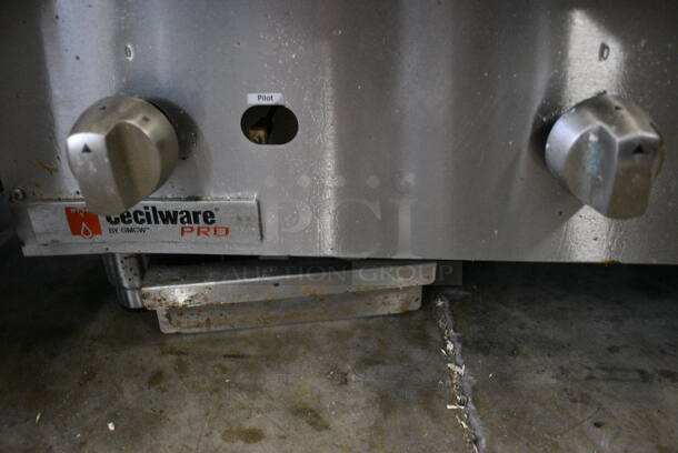 NICE! Cecilware Pro Stainless Steel Commercial Countertop Gas Powered Flat Top Griddle. 24x30x15.5 - Image 4 of 5