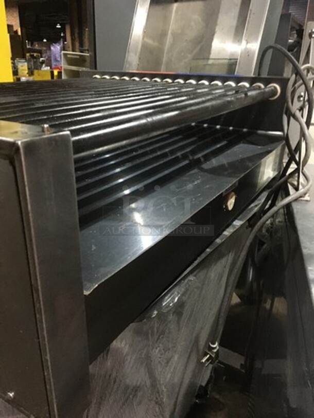 APW Wyott Heavy Duty Commercial Hot Dog Roller Machine! Model HRS75ST Serial 817961705208! 208/240V 1 Phase! - Image 4 of 8