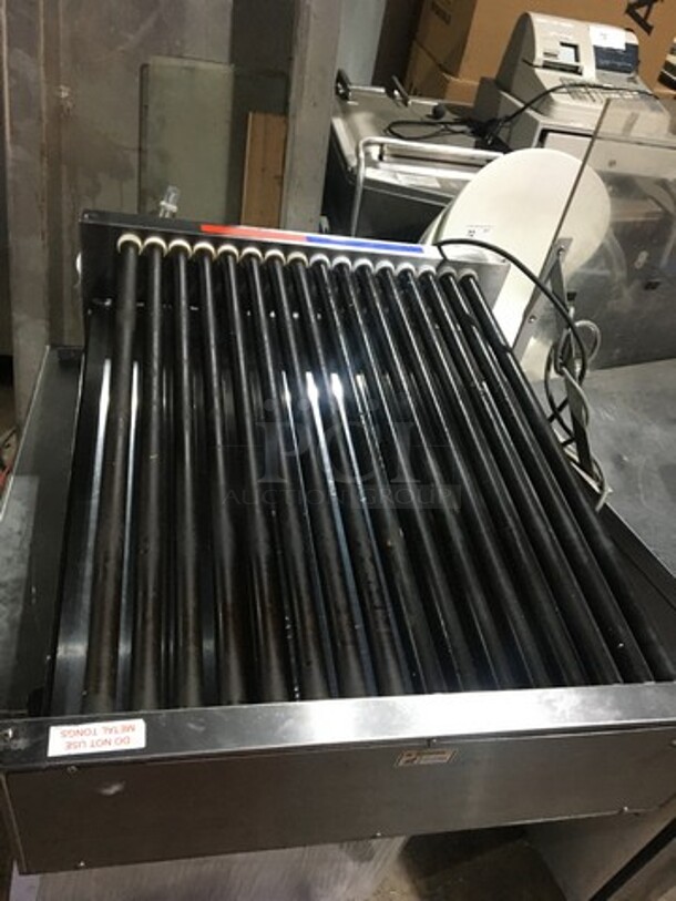 APW Wyott Heavy Duty Commercial Hot Dog Roller Machine! Model HRS75ST Serial 817961705208! 208/240V 1 Phase! - Image 5 of 8