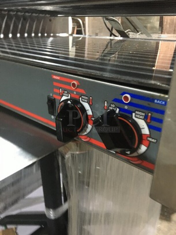 APW Wyott Heavy Duty Commercial Hot Dog Roller Machine! Model HRS75ST Serial 817961705208! 208/240V 1 Phase! - Image 6 of 8