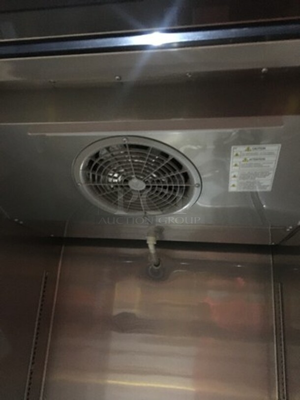 Turbo Air All Stainless Steel One Door Reach In Freezer! Model M3F24-1N! 115V 1 Phase! On Commercial Casters!  - Image 6 of 11