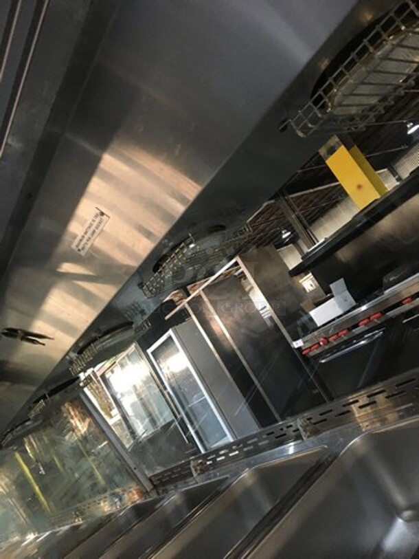 Nice! Federal Electric Powered 5 Well Hot Food Display Case Merchandiser! Each Well Controlled Individually! Full Enclosed With Back Access Doors! With Serving Board! Model 6DH Serial 855912! 110/220V 1 Phase!  - Image 7 of 12