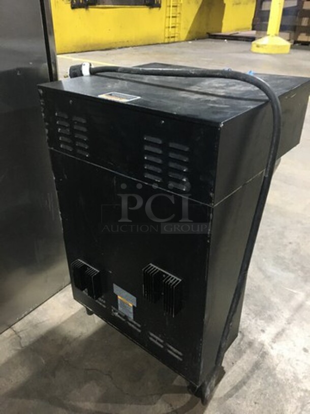 Bunn Dual Section Commercial Coffee Brewing Machine! Digital Control! With Hot Water Line! Model Dual TF DBC Serial 129049! 120/208/240V 1 Phase!  - Image 5 of 10