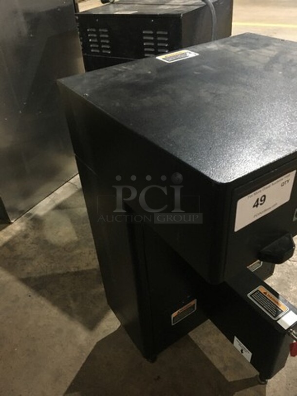Bunn Dual Section Commercial Coffee Brewing Machine! Digital Control! With Hot Water Line! Model Dual TF DBC Serial 108348! 120/208/240V 1 Phase!  - Image 2 of 8