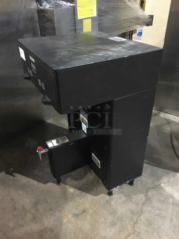 Bunn Dual Section Commercial Coffee Brewing Machine! Digital Control! With Hot Water Line! Model Dual TF DBC Serial 108348! 120/208/240V 1 Phase!  - Image 3 of 8