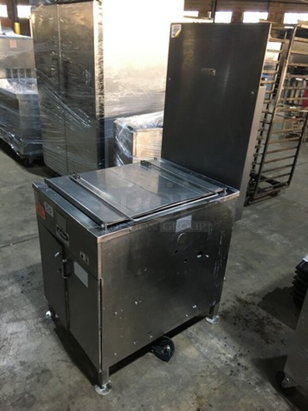 Amazing! Belshaw Natural Gas Powered Commercial Donut Deep Fat Fryer! Model 718TCG! All Stainless Steel! On Legs!  - Image 3 of 11