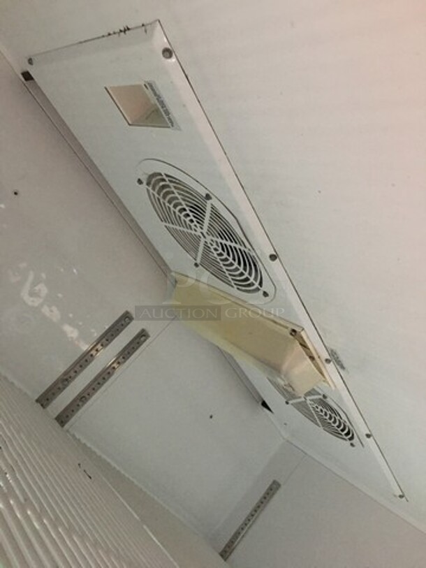 WOW! True 2 Door Stainless Steel Reach In Cooler! With Poly Coated Racks! Model TG2R-2S Serial 7610307! 115V 1 Phase! On Commercial Casters!  - Image 7 of 10