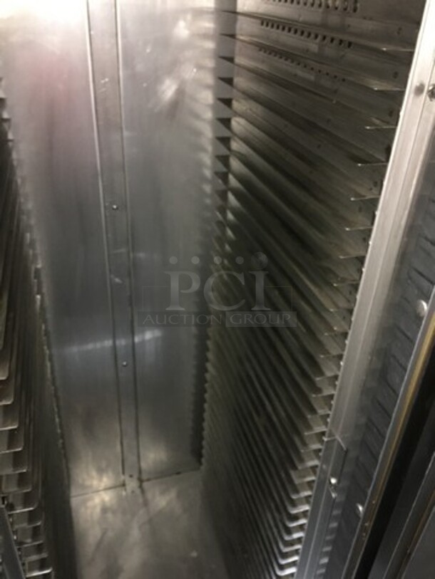 WOW! Carter Hoffman All Stainless Steel One Door Food Warmer/Proofer Cabinet! Holds 30 Full Size Trays! Model PH1825NY Serial 383575092004! 120V 1 Phase! On Commercial Casters! - Image 6 of 9