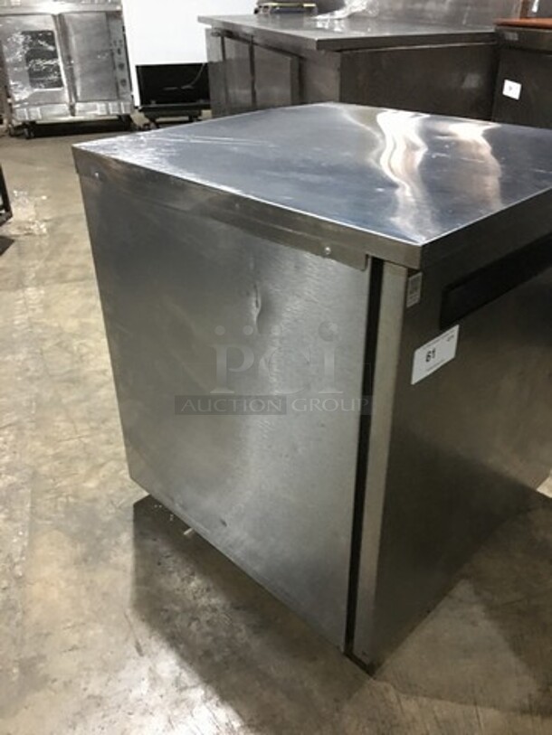 Delfield One Door Refrigerated Lowboy Cooler Worktop! Model 406-STAR2 Serial 0707152002077! 115V 1 Phase!  - Image 3 of 8