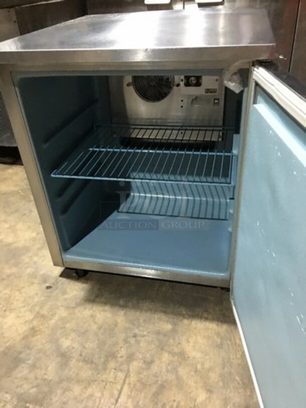 Delfield One Door Refrigerated Lowboy Cooler Worktop! Model 406-STAR2 Serial 0707152002077! 115V 1 Phase!  - Image 5 of 8