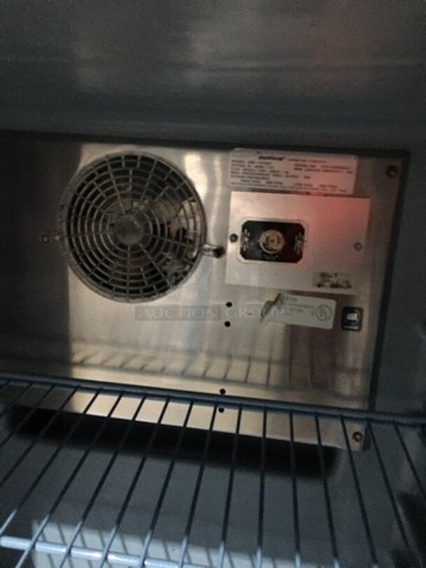 Delfield One Door Refrigerated Lowboy Cooler Worktop! Model 406-STAR2 Serial 0707152002077! 115V 1 Phase!  - Image 6 of 8