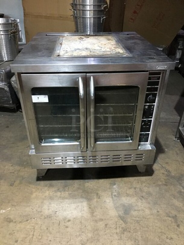 Market Forge Heavy Duty Commercial Electric Powered Full Size Convection Oven! Model 3000! 480V 3 Phase! On Legs! 