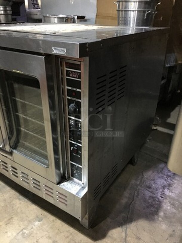 Market Forge Heavy Duty Commercial Electric Powered Full Size Convection Oven! Model 3000! 480V 3 Phase! On Legs!  - Image 2 of 10