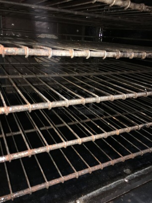 Market Forge Heavy Duty Commercial Electric Powered Full Size Convection Oven! Model 3000! 480V 3 Phase! On Legs!  - Image 6 of 10