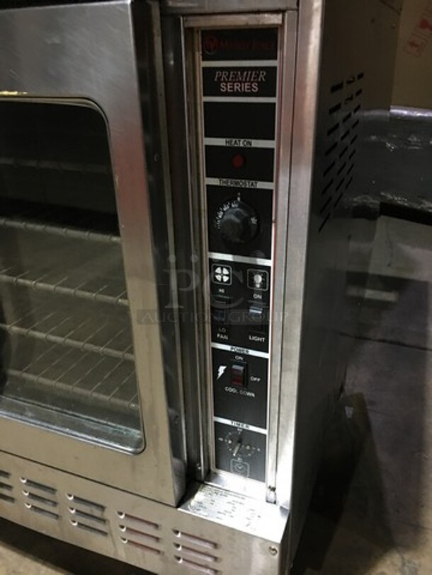 Market Forge Heavy Duty Commercial Electric Powered Full Size Convection Oven! Model 3000! 480V 3 Phase! On Legs!  - Image 7 of 10