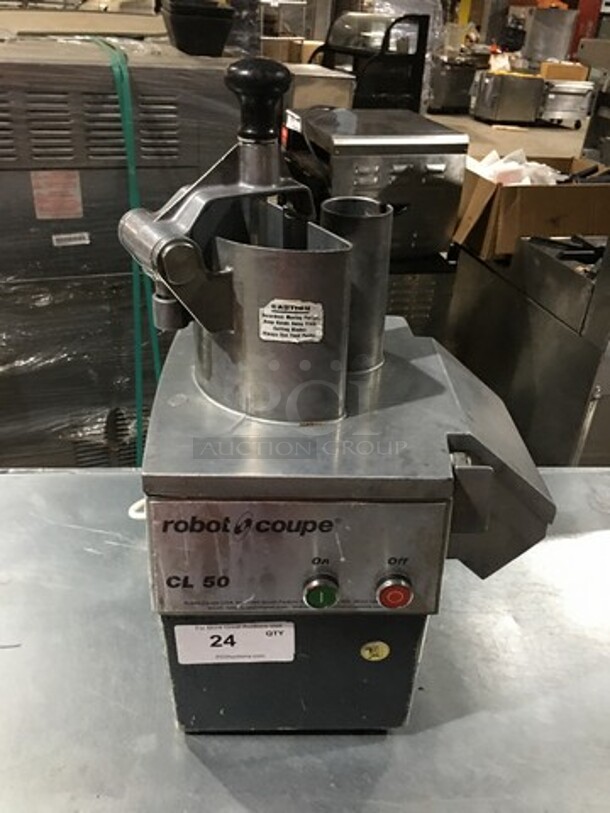Nice! Robot Coupe CL50 Commercial Food Processor/Chopper Machine! Model CL50 Serial 9873420! 1 Phase! 