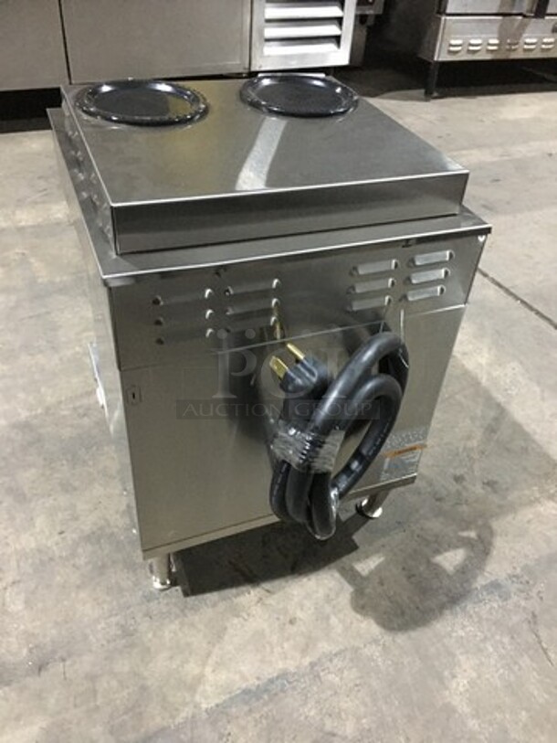 Nice! Bunn Commercial 4 Station Coffee Brewing Machine! Dunkin Donuts Edition! With Digital Controls! Model AXIOM2/2 Twin Serial AXTN018535! 120/208/240V 1 Phase!  - Image 4 of 10