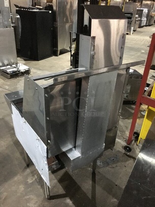 Like New! Stainless Steel Natural Gas Powered Jet Burner Wok Station! On Legs!  - Image 4 of 9