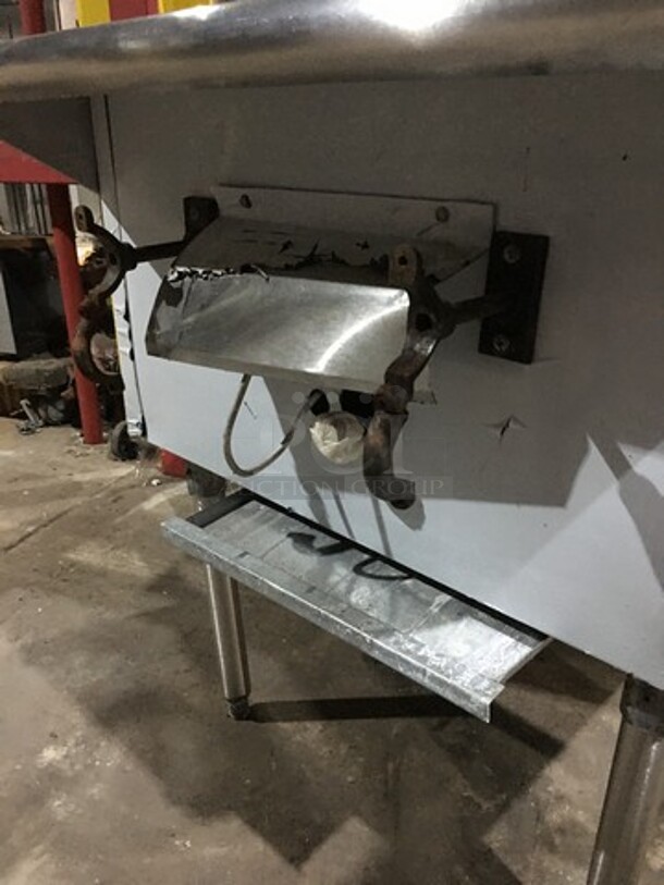 Like New! Stainless Steel Natural Gas Powered Jet Burner Wok Station! On Legs!  - Image 7 of 9