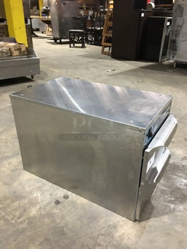 WOW! 2016 LATE MODEL! Alto Shaam 2 Drawer Warmer! Model 500-2DN Serial 1719718-000! 120V 1 Phase!  - Image 2 of 9