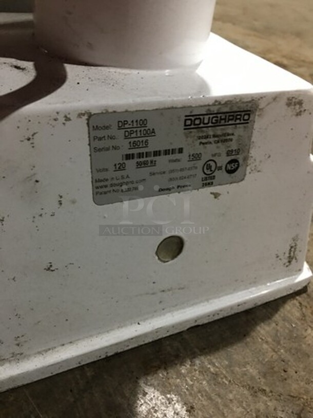 Nice! Dough Pro Dough Press Machine! Model DP1100 Serial 16016! 120V 1 Phase! Works Great!  - Image 7 of 8