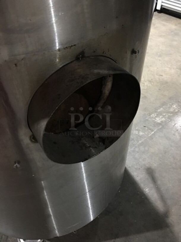 Wow! Southbend Self Contained Natural Gas Powered Jacketed Soup Kettle! All S.S.! Steam Master Series! Model KSLG-20 Serial 5484212U8204! On Legs!  - Image 9 of 11