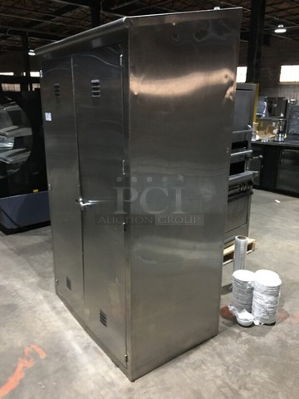 All Stainless Steel Heavy Duty Work Cabinet!  - Image 2 of 7