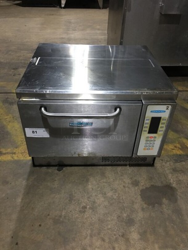 2008 Turbo Chef Counter Top Rapid Speed Oven! Model NGC Serial NGCD625440! 208/230V 1 Phase! 