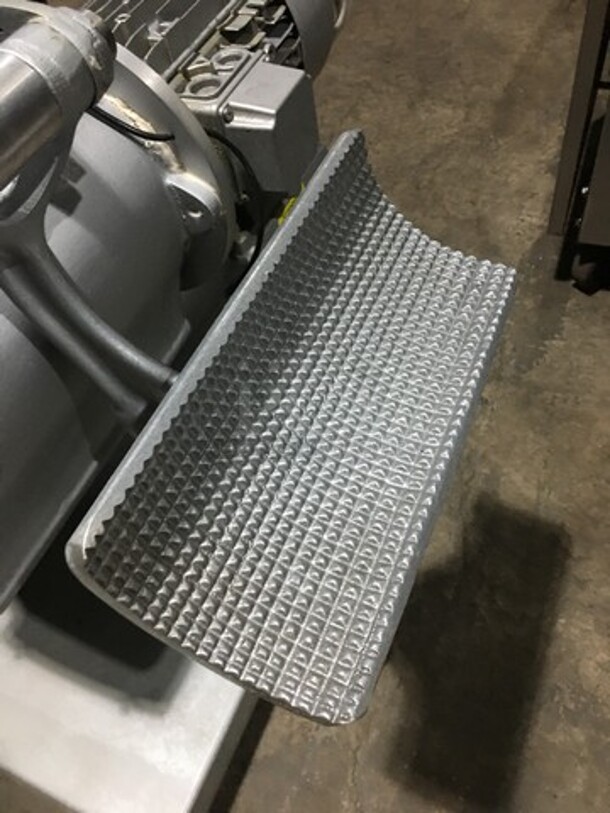Sirman Commercial Electric Gear Driven Hard Cheese Grater! All Stainless Steel! Model GFHP4 Serial 17L00155! 220V! - Image 6 of 10
