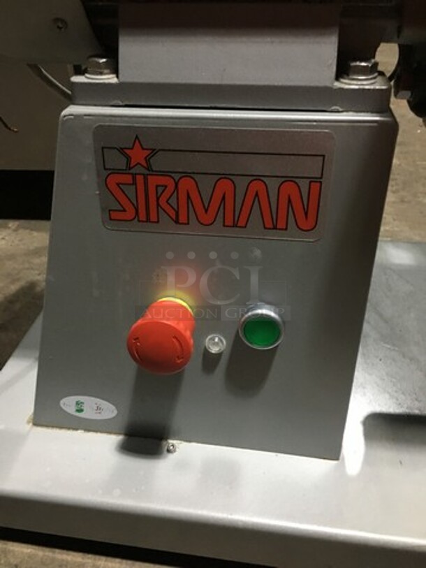 Sirman Commercial Electric Gear Driven Hard Cheese Grater! All Stainless Steel! Model GFHP4 Serial 17L00155! 220V! - Image 8 of 10