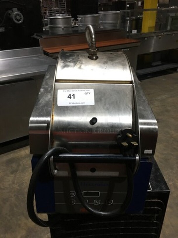 NICE! 2015 Electrolux HSG Infrared Panini Press Grill! Model HSPPAN Serial 51010002! 208V 1 Phase! 