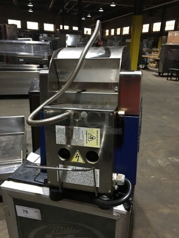 NICE! 2015 Electrolux HSG Infrared Panini Press Grill! Model HSPPAN Serial 51010002! 208V 1 Phase!  - Image 3 of 8