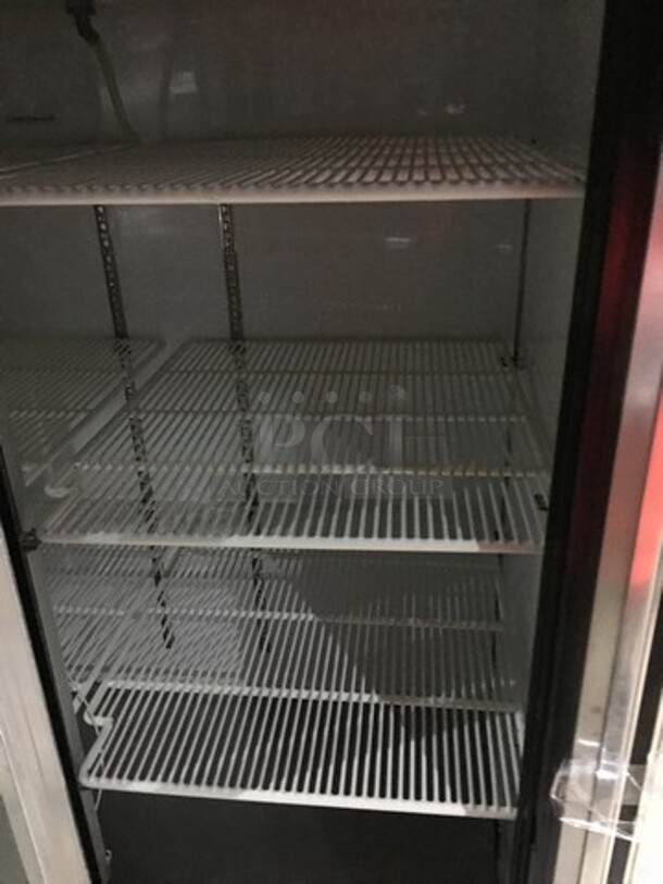 2010 Leader 2 Glass Door Reach In Cooler Merchandiser! Model LS48S/C Serial PT070666A! 115V 1 Phase! - Image 6 of 9