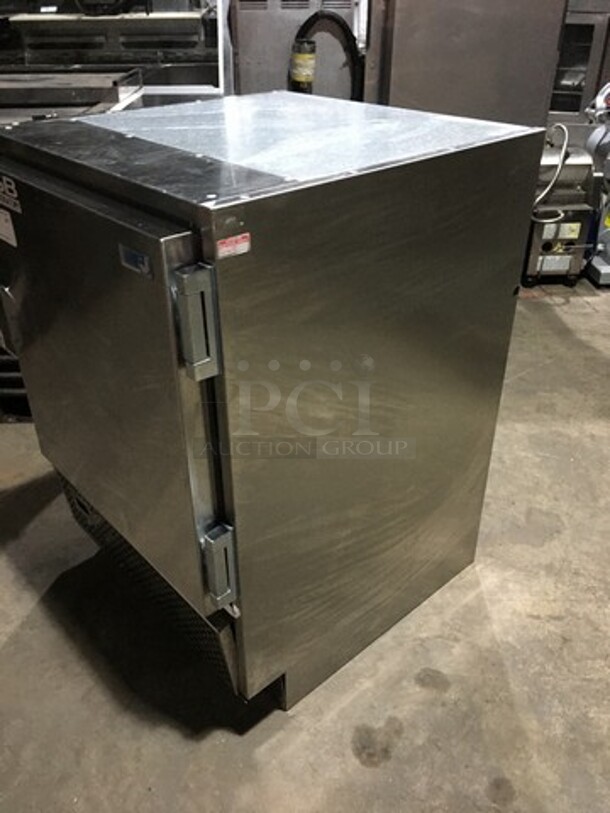 All Stainless Steel One Door Refrigerated Lowboy Worktop Cooler! Model UC5B! 1 Phase!  - Image 3 of 7