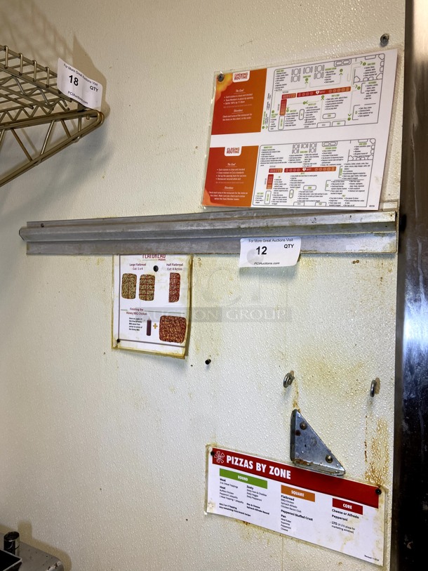 Ticket Rail.  30 inches - Image 1 of 1