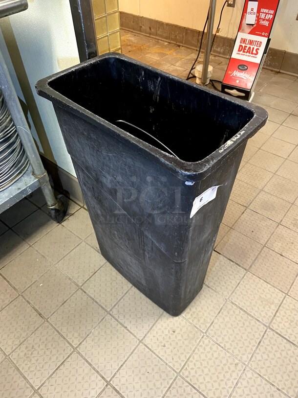 Slim Jim Trash Can. Tested and working! - Image 1 of 1