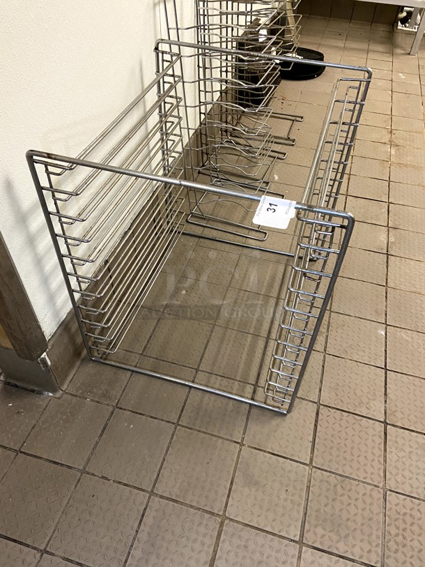 Sheet Pan Rack. Great to use under a prep table to hold your pans.