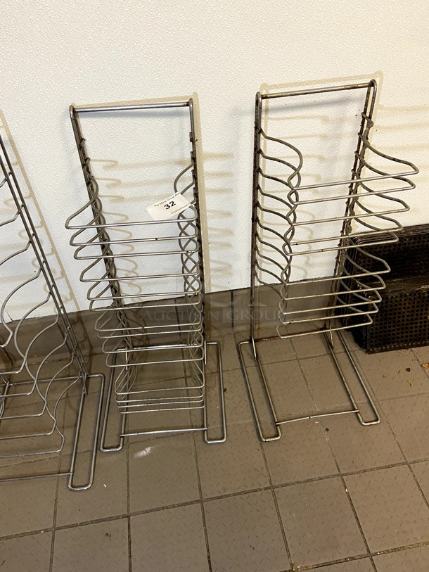 Pizza Pan Racks.  ( 2 X Bid) - Image 1 of 1