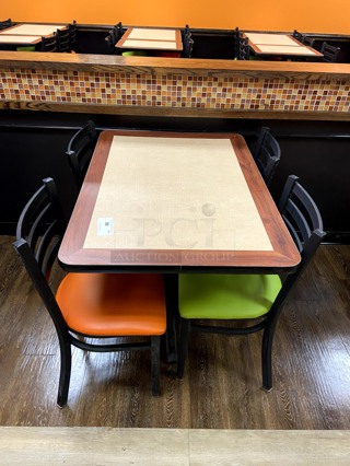 1 Table and 4 Chairs