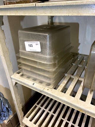 Plastic Storage Pans