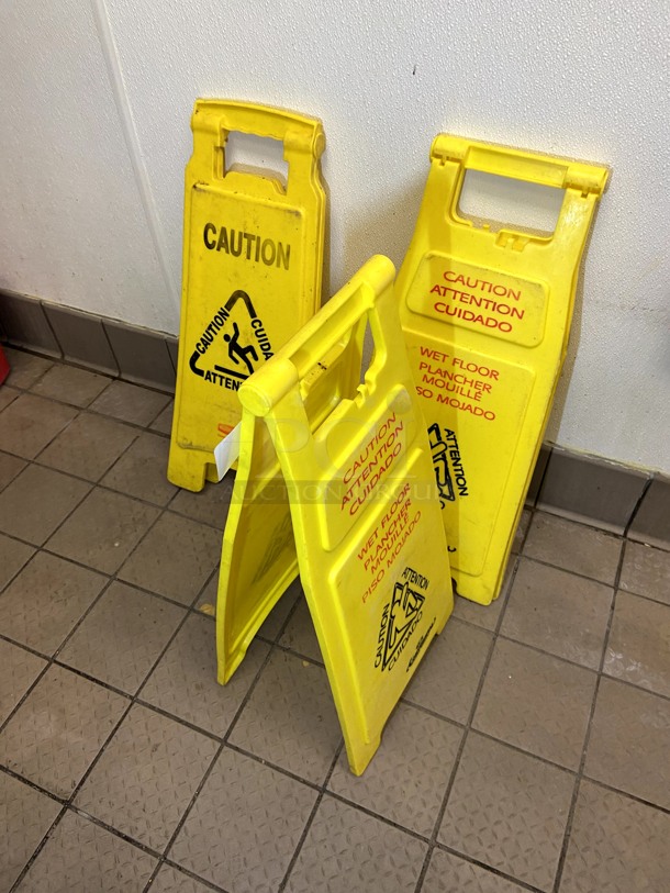 Three Caution Signs - Image 2 of 2