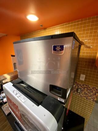 Manitowoc Ice Maker.  600 pounds per day. Very nice condition. 208-230 VOLT, 1 PHASE. Working when business closed. Buyer to Remove.  Please Arrive in Enough Time to Be Able to Disassemble Unit.