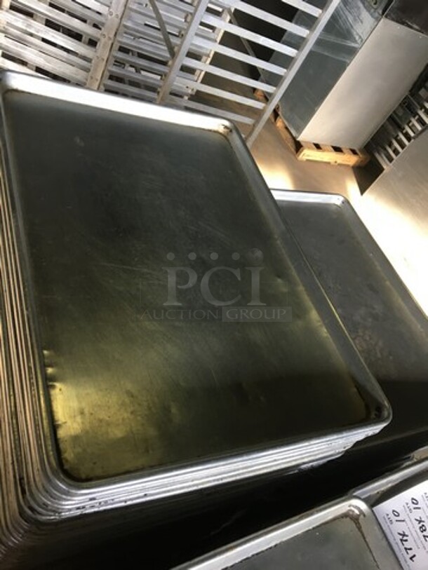 NICE! Full Size Baking Sheet Pans! 10 X Your Bid!